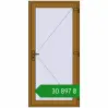 Ціноутворення Вхідні двері 1000x2080 мм REHAU Brillant-Design LIGHT_OAK з двох сторін. Ціна: ₴30,897.22