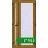 Ціноутворення Вхідні двері 1100x2200 мм REHAU SYNEGO LIGHT_OAK з двох сторін. Ціна: ₴67,955.59