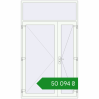 Ціноутворення Вхідні двері 1550x2650 мм REHAU Brillant-Design Білий (RAL 9016) з двох сторін. Ціна: ₴50,093.57