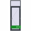 Ціноутворення Вхідні двері 900x2600 мм REHAU Brillant-Design ANTHRACITE_GREY_STRUKTURAL з двох сторін. Ціна: €889.80