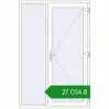Ціноутворення Вхідні двері 1400x2100 мм REHAU Euro-Design 60 Білий (RAL 9016) з двох сторін. Ціна: ₴27,034.03