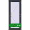 Ціноутворення Вхідні двері 900x2100 мм REHAU Euro-Design 60 ANTHRACITE_GREY_STRUKTURAL з двох сторін. Ціна: ₴24,545.04