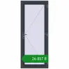 Ціноутворення Вхідні двері 900x2200 мм REHAU Euro-Design 60 ANTHRACITE_GREY_STRUKTURAL з двох сторін. Ціна: ₴26,856.69