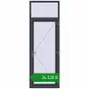 Ціноутворення Вхідні двері 900x2600 мм REHAU Euro-Design 60 ANTHRACITE_GREY_STRUKTURAL з двох сторін. Ціна: ₴26,538.13