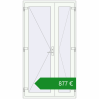 Ціноутворення Вхідні двері 1200x2200 мм REHAU Euro-Design 60 Білий (RAL 9016) з двох сторін. Ціна: €877.21