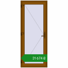 Ціноутворення Вхідні двері 910x2280 мм REHAU Euro-Design 60 GOLDEN OAK з двох сторін. Ціна: ₴31,673.98