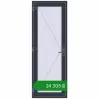 Ціноутворення Вхідні двері 800x2200 мм REHAU Euro-Design 60 ANTHRACITE_GREY_STRUKTURAL з двох сторін. Ціна: ₴24,305.13