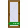 Ціноутворення Entrance doors 900x2100 mm REHAU Euro-Design 60 LIGHT_OAK two-sided. Ціна: ₴23,878.99
