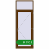 Ціноутворення Вхідні двері 1000x2700 мм REHAU Brillant-Design WALNUT з двох сторін. Ціна: ₴37,289.59
