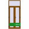 Ціноутворення Вхідні двері 1100x2600 мм REHAU Euro-Design 60. Ціна: €1,180.99