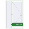Ціноутворення Вхідні двері 1280x2100 мм REHAU Brillant-Design Білий (RAL 9016) з двох сторін. Ціна: ₴28,527.09