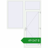 Ціноутворення Вхідні двері 2000x2800 мм REHAU SYNEGO Білий (RAL 9016) з двох сторін. Ціна: ₴49,046.99