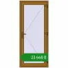 Ціноутворення Вхідні двері 900x2100 мм REHAU Euro-Design 60 LIGHT_OAK з двох сторін. Ціна: ₴23,667.96