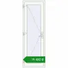 Ціноутворення Вхідні двері 700x2100 мм REHAU Euro-Design 60 Білий (RAL 9016) з двох сторін. Ціна: ₴19,479.70