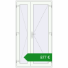 Ціноутворення Вхідні двері 1200x2200 мм REHAU Euro-Design 60 Білий (RAL 9016) з двох сторін. Ціна: €877.21