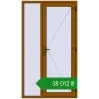 Ціноутворення Вхідні двері 1250x2200 мм REHAU Euro-Design 60 GOLDEN OAK з двох сторін. Ціна: ₴38,011.99