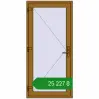 Ціноутворення Вхідні двері 930x1960 мм REHAU Euro-Design 60 LIGHT_OAK з двох сторін. Ціна: ₴25,226.78