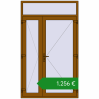 Ціноутворення Вхідні двері 1430x2420 мм REHAU Euro-Design 60. Ціна: €1,255.60