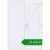 Ціноутворення Вхідні двері 1600x2300 мм REHAU Euro-Design 60 Білий (RAL 9016) з двох сторін. Ціна: ₴29,401.62