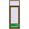Ціноутворення Вхідні двері 900x2400 мм REHAU Euro-Design 60 WALNUT з двох сторін. Ціна: €769.55
