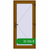 Ціноутворення Вхідні двері 920x2000 мм REHAU Brillant-Design GOLDEN OAK з двох сторін. Ціна: ₴33,326.37
