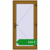 Ціноутворення Вхідні двері 940x1900 мм REHAU Euro-Design 60. Ціна: €548.29