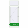 Ціноутворення Вхідні двері 900x2500 мм REHAU Euro-Design 60 Білий (RAL 9016) з двох сторін. Ціна: ₴20,976.58