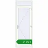 Ціноутворення Вхідні двері 900x2600 мм REHAU Euro-Design 60 Білий (RAL 9016) з двох сторін. Ціна: ₴24,612.71