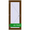 Ціноутворення Вхідні двері 900x2100 мм REHAU SYNEGO WALNUT з двох сторін. Ціна: ₴40,793.51