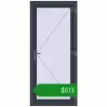 Ціноутворення Вхідні двері 900x2000 мм REHAU Euro-Design 60 ANTHRACITE_GREY_STRUKTURAL з двох сторін. Ціна: $512.53