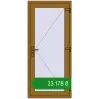 Ціноутворення Вхідні двері 850x1900 мм REHAU Euro-Design 60 LIGHT_OAK з двох сторін. Ціна: ₴23,177.97