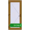 Ціноутворення Вхідні двері 900x2000 мм REHAU Euro-Design 60 LIGHT_OAK з двох сторін. Ціна: ₴24,046.01