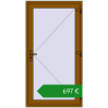 Ціноутворення Вхідні двері 1040x1960 мм REHAU Euro-Design 60. Ціна: €697.22