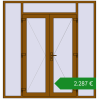 Ціноутворення Вхідні двері 2200x2300 мм REHAU SYNEGO. Ціна: €2,287.29