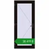 Ціноутворення Вхідні двері 900x2100 мм REHAU SYNEGO BLACK_BROWN ззовні. Ціна: ₴38,418.54