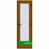 Ціноутворення Вхідні двері 650x2050 мм REHAU Euro-Design 60 GOLDEN OAK з двох сторін. Ціна: ₴27,527.96