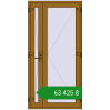 Ціноутворення Вхідні двері 1100x2200 мм REHAU SYNEGO LIGHT_OAK з двох сторін. Ціна: ₴63,425.22
