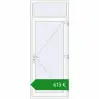 Ціноутворення Вхідні двері 950x2400 мм REHAU Euro-Design 60 Білий (RAL 9016) з двох сторін. Ціна: €612.59