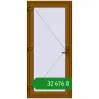Ціноутворення Вхідні двері 910x1970 мм REHAU Euro-Design 60 GOLDEN OAK з двох сторін. Ціна: ₴32,675.50