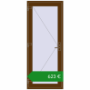 Ціноутворення Вхідні двері 860x2100 мм REHAU Euro-Design 60 WALNUT з двох сторін. Ціна: €622.78