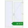 Ціноутворення Вхідні двері 1400x2100 мм REHAU SYNEGO Білий (RAL 9016) з двох сторін. Ціна: ₴38,166.61