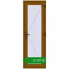 Ціноутворення Вхідні двері 700x2100 мм REHAU Euro-Design 60 GOLDEN OAK ззовні. Ціна: ₴21,377.27