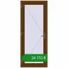 Ціноутворення Вхідні двері 850x2100 мм REHAU Euro-Design 60 WALNUT з двох сторін. Ціна: ₴24,169.53