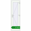 Ціноутворення Вхідні двері 600x2000 мм REHAU Euro-Design 60 Білий (RAL 9016) з двох сторін. Ціна: ₴17,766.90