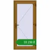 Ціноутворення Вхідні двері 900x1950 мм REHAU Brillant-Design LIGHT_OAK з двох сторін. Ціна: ₴33,237.51