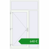 Ціноутворення Вхідні двері 1500x2500 мм REHAU Euro-Design 60 Білий (RAL 9016) з двох сторін. Ціна: €648.31
