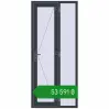 Ціноутворення Entrance doors 1000x2300 mm REHAU SYNEGO ANTHRACITE_GREY_STRUKTURAL two-sided. Ціна: ₴53,590.51