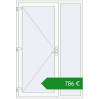 Ціноутворення Вхідні двері 1500x2200 мм REHAU Brillant-Design Білий (RAL 9016) з двох сторін. Ціна: €786.11