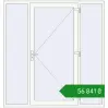 Ціноутворення Entrance doors 2000x2100 mm REHAU SYNEGO RAL 9016 Traffic white two-sided. Ціна: ₴56,841.10