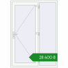 Ціноутворення Вхідні двері 1400x2000 мм REHAU Euro-Design 60 Білий (RAL 9016) з двох сторін. Ціна: ₴28,599.59
